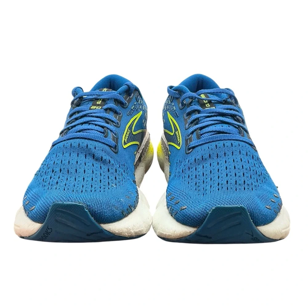 Brooks Glycerin GTS 20 Blue Athletic Running Shoes size 8